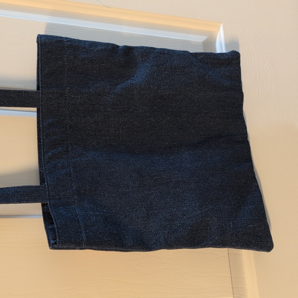 NWT Gilmore Girls Denim Tote Bag with Patches - Picture 3 of 4